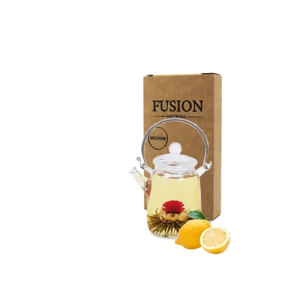 Тютюн Fusion Medium Lemon tea (Чай з лимоном, 100 г)   9232 Фото Інтернет магазина Кальянів - Пахан