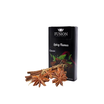 Тютюн Fusion Classic Spicy Flames (Спеції, 100 г)   3659 Фото Інтернет магазина Кальянів - Пахан