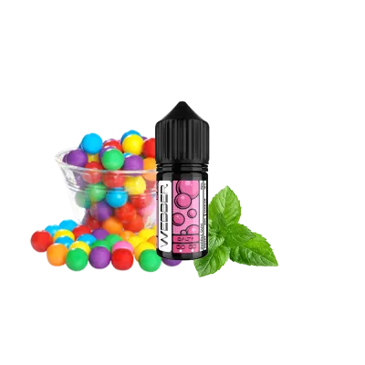 Рідина Webber Salt Mint Bubble Gum (М'ята Жуйка, 50 мг, 30 мл)   20466 Фото Інтернет магазина Кальянів - Пахан