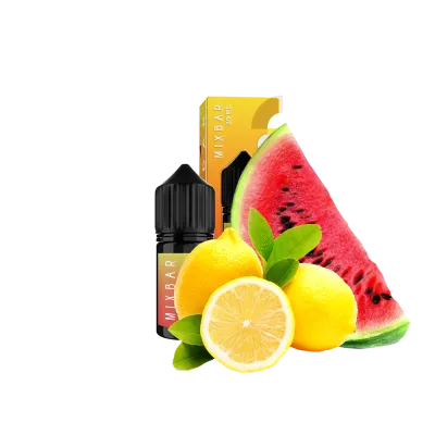 Рідина Mix Bar Salt Lemon Watermelon (Лимон Кавун, 65 мг, 30 мл)   21315 Фото Інтернет магазина Кальянів - Пахан