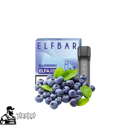 Картридж Elf Bar Elfa Blueberry (Чорниця)   10003 Фото Інтернет магазина Кальянів - Пахан
