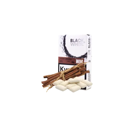 Тютюн Black&White Trident cinnamon (жуйка з корицею, 40 г)   9853 Фото Інтернет магазина Кальянів - Пахан