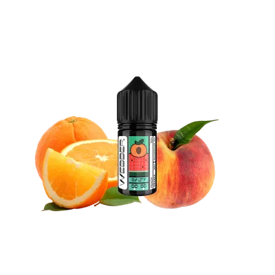Рідина Webber Salt Orange Peach (Апельсин Персик, 50 мг, 30 мл)   20462 Фото Інтернет магазина Кальянів - Пахан