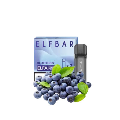 Картридж Elf Bar Elfa Blueberry (Черника)   10003 Фото Інтернет магазину Кальянів - Пахан