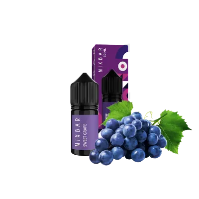 Рідина Mix Bar Salt Sweet Grape (Солодкий Виноград, 65 мг, 30 мл)   21322 Фото Інтернет магазина Кальянів - Пахан