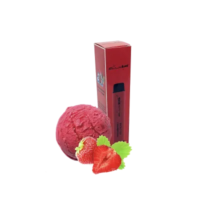 Elux Bomb 3500 Strawberry Ice Cream (Земляника Мороженое) Одноразовый POD 602 Фото Інтернет магазину Кальянів - Пахан