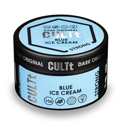 Тютюн CULTt DS106 Blue Ice Cream 100 г DS106 Фото Інтернет магазина Кальянів - Пахан