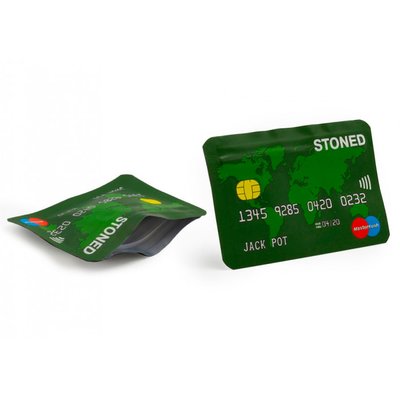 Бокс для хранения бумаги для курения Credit Card 85mmx55mm 76946 Фото Інтернет магазину Кальянів - Пахан