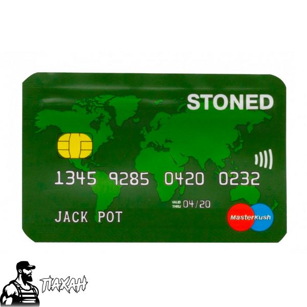 Бокс для зберігання бумаги для куріння Credit Card 85mmx55mm 76946 Фото Інтернет магазина Кальянів - Пахан