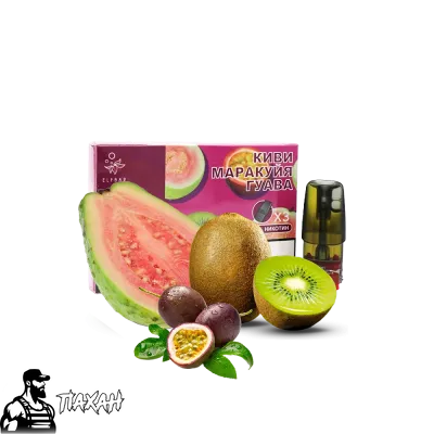 Картридж Elf Bar P1 Kiwi passion fruit guava (Ківі Маракуя Гуава)   18488 Фото Інтернет магазина Кальянів - Пахан
