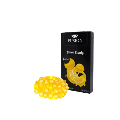 Тютюн Fusion Medium Lemon Candy (Лімонні Конфети, 100 г)   3683 Фото Інтернет магазина Кальянів - Пахан
