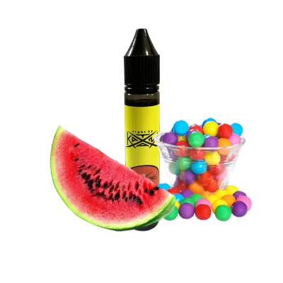 Рідина Eight by Katana Watermelon Bubble Gum (Кавунова жуйка, 50 мг, 30 мл) 0008 Фото Інтернет магазина Кальянів - Пахан