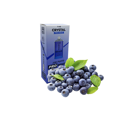 The Crystal Pro Max 10000 Blueberry (Чорниця) Одноразовий POD 99432 Фото Інтернет магазина Кальянів - Пахан