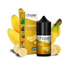 Рідина Chaser Banana Balance (Банан, 50мг, 30мл) 8833 Фото Інтернет магазина Кальянів - Пахан