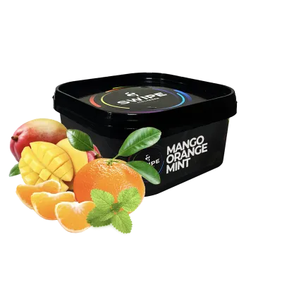 Кальянна суміш Swipe Mango Orange Mint (Манго Апельсин М'ята, 250 г)   20699 Фото Інтернет магазина Кальянів - Пахан