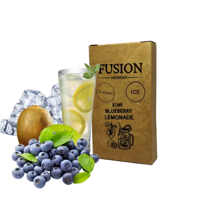 Тютюн Fusion Classic Ice Kiwi Blueberry Lemonade (Лимон Ківі Голубика Льод, 100 г)   20921 Фото Інтернет магазина Кальянів - Пахан