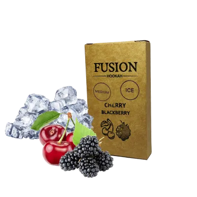 Тютюн Fusion Medium Ice Cherry (Вишня Льод, 100 г)   20927 Фото Інтернет магазина Кальянів - Пахан