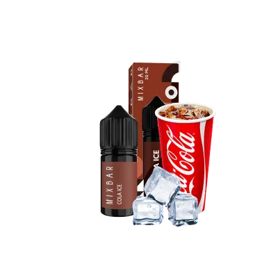 Рідина Mix Bar Salt Cola Ice (Кола Льод, 65 мг, 30 мл)   21311 Фото Інтернет магазина Кальянів - Пахан