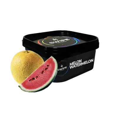 Кальянна суміш Swipe Melon Watermelon (Диня Кавун, 250 г)   20703 Фото Інтернет магазина Кальянів - Пахан