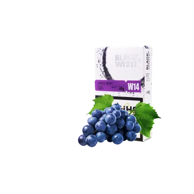 Тютюн Black&White Riddle grape (виноград, 40 г)   9863 Фото Інтернет магазина Кальянів - Пахан