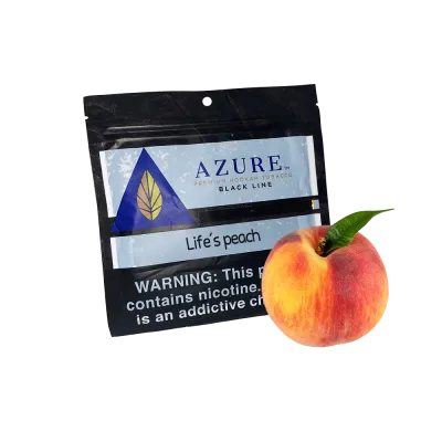 Тютюн Azure Black Life's peach (Лайфс піч, 100 г)   9809 Фото Інтернет магазина Кальянів - Пахан