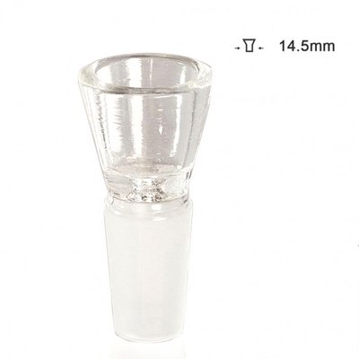 ВІДЕРЦЕ GLASS BOWL - SOCKET:14.5MM WITH SMALL HOLE 250856 Фото Інтернет магазина Кальянів - Пахан
