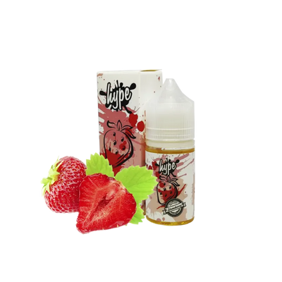 Рідина Hype Salt Strawberry (Полуниця, 50 мг, 30 мл) 20961 Фото Інтернет магазина Кальянів - Пахан