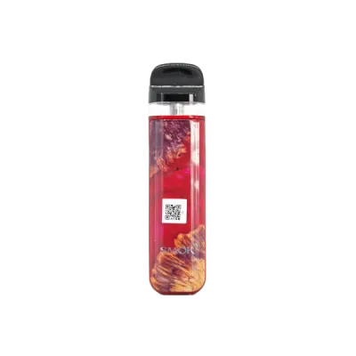 Smok Novo 2X Pod Kit 800 Red Stabilizing Wood (Красный, с картриджем) Многоразовый POD 446 Фото Інтернет магазину Кальянів - Пахан