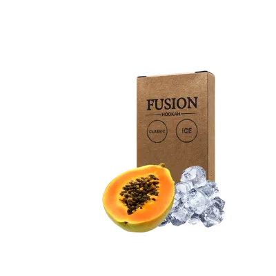 Тютюн Fusion Classic Ice Papaya (Папайя Льод, 100 г)   3855 Фото Інтернет магазина Кальянів - Пахан