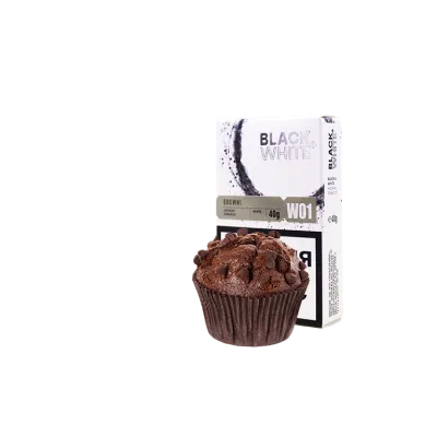 Тютюн Black&White Brownie (брауні, 40 г)   9850 Фото Інтернет магазина Кальянів - Пахан