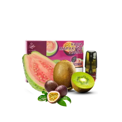 Картридж Elf Bar P1 Kiwi passion fruit guava (Киви Маракуйя Гуава) 18488 Фото Інтернет магазину Кальянів - Пахан