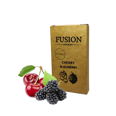 Тютюн Fusion Classic Cherry Blackberry (Вишня Ожина, 100 г)   20913 Фото Інтернет магазина Кальянів - Пахан