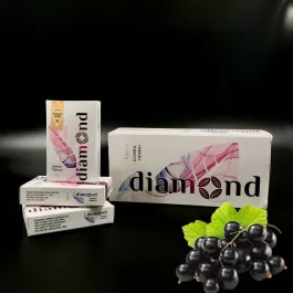 Тютюн Diamond Black Currant (Діамант Чорна Смородина) 50гр 22225 Фото Інтернет магазина Кальянів - Пахан
