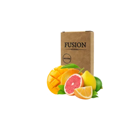 Тютюн Fusion Medium Citrus Mango (Цитрус Манго, 100 г)   8521 Фото Інтернет магазина Кальянів - Пахан