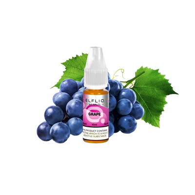 Рідина Elfliq Grape (Виноград, 50 мг, 10 мл) 21059 Фото Інтернет магазина Кальянів - Пахан