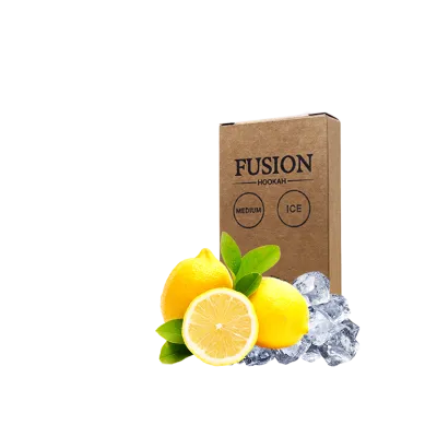 Тютюн Fusion Medium Ice Lemon (Лимон Льод, 100 г)   3866 Фото Інтернет магазина Кальянів - Пахан