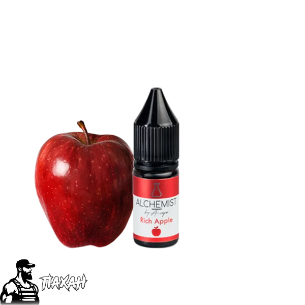 Рідина Alchemist Salt Rich Apple (Річ Епл, 50 мг, 10 мл) 9421 Фото Інтернет магазина Кальянів - Пахан