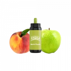 Katana 8000 Apple peach (Яблоко Персик) Одноразовый POD 7004 Фото Інтернет магазину Кальянів - Пахан