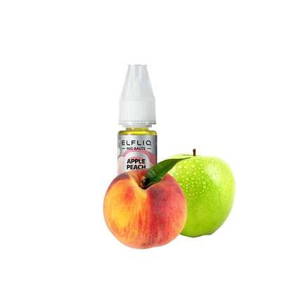 Рідина Elfliq Apple Peach (Яблуко Персик, 10 мл) 19787 Фото Інтернет магазина Кальянів - Пахан