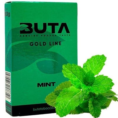 Тютюн Buta Gold Line Mint (М'ята) 50 г 2469 Фото Інтернет магазина Кальянів - Пахан