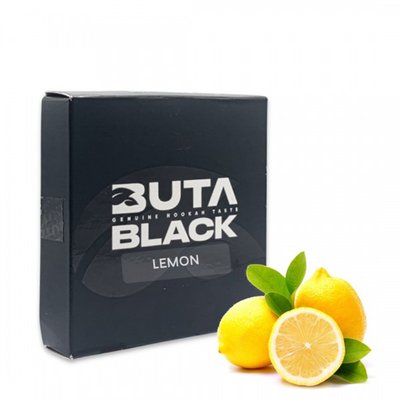 Тютюн Buta Black Line Lemon (Лимон) 100 г 4376 Фото Інтернет магазина Кальянів - Пахан