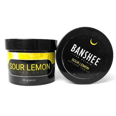 Banshee Dark Line Sour Lemon (Лимон) 50 г 2349 Фото Інтернет магазина Кальянів - Пахан