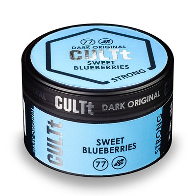 Тютюн CULTt DS77 Sweet Blueberries 100 г DS77 Фото Інтернет магазина Кальянів - Пахан