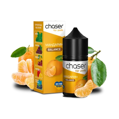 Рідина Chaser Tangerine Balance (Мандарин, 50 мг, 30 мл) 67865 Фото Інтернет магазина Кальянів - Пахан
