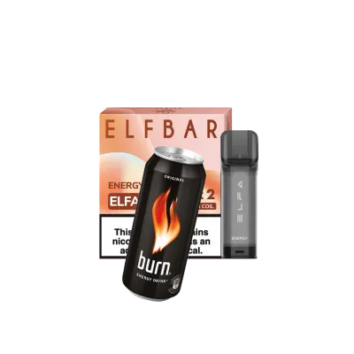 Картридж Elf Bar Elfa Energy (Енергетик) 10005 Фото Інтернет магазина Кальянів - Пахан