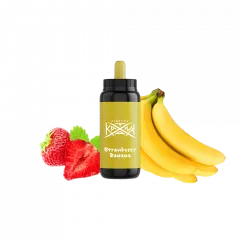 Katana 8000 Strawberry banana (Клубника Банан) Одноразовый POD 21530 Фото Інтернет магазину Кальянів - Пахан