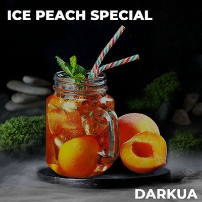 Тютюн DARKUA Ice Peach Special (Дарк ЮА Персик Лід) 100 грам 99916 Фото Інтернет магазина Кальянів - Пахан