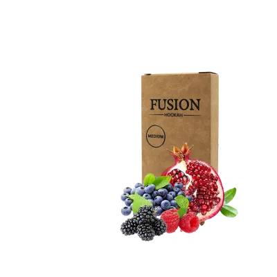 Тютюн Fusion Medium Pomegranate Berry (Гранат Ягоди, 100 г)   8522 Фото Інтернет магазина Кальянів - Пахан