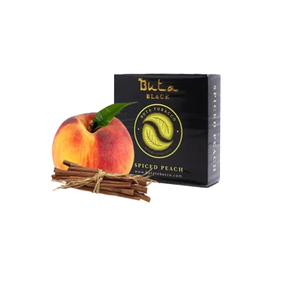 Тютюн Buta Black Spiced Peach (Пряний Персик, 20 г)   2059 Фото Інтернет магазина Кальянів - Пахан