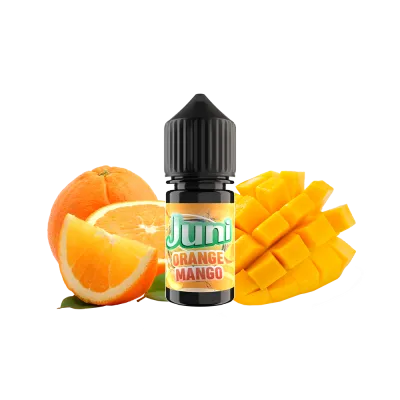 Рідина Juni Salt Orange Mango (Апельсин Манго, 50 мг, 30 мл)   20410 Фото Інтернет магазина Кальянів - Пахан